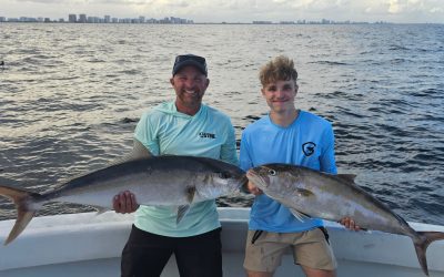 We caught two MONSTER Amberjack!